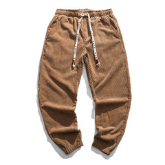 Biraki Corduroy Pants Khaki Brown