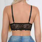 Black Women Lace Maternity Nursing Bra