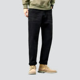 Black baggy jeans for men