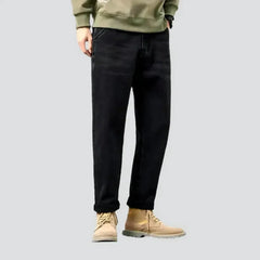 Black baggy jeans for men