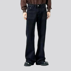 Black men's hip-hop jeans