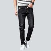 Casual slim fit men's jeans