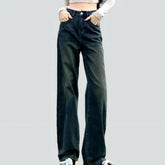 Color baggy jeans for women