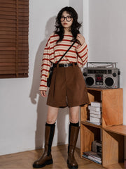 Corduroy Short Pants