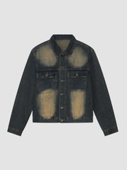 Retro Clean Fit Denim Suit