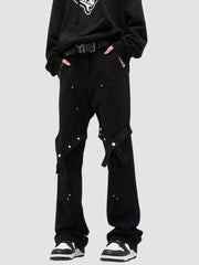 Strappy Straight Leg Pants