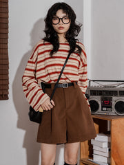 Corduroy Short Pants