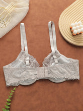 Curvy Women Plus Size Floral Lace Underwire Bra
