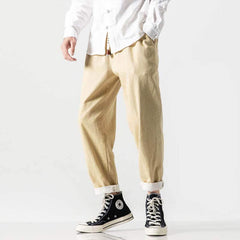 Dunta Denim Pants Khaki/Apricot