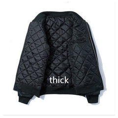 Embroidered Azure Dragon VS White Tiger Bomber Jacket