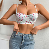 Floral Print Lightweight Women's Bralette