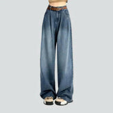 High-waist insulated jeans for women