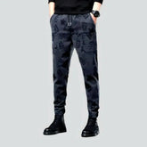 Joggers men's grey jeans
