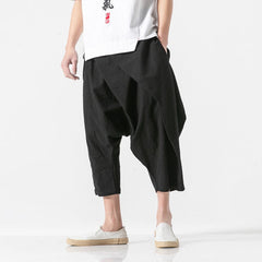 Kasuwai Quarter Pants Black