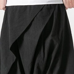 Kasuwai Quarter Pants Black