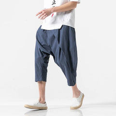 Kasuwai Quarter Pants Blue