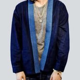 Kimono y2k men's denim jacket