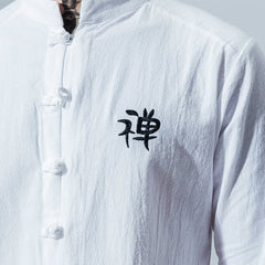 Kuraun Long Sleeve Shirt White