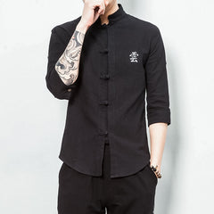 Kuraun Long Sleeve Shirt Black