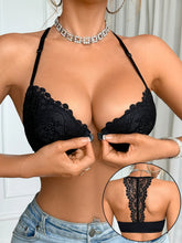 Lace Front Closure Push up Bra