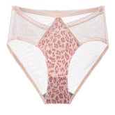Leopard Print Front Buckle Bra