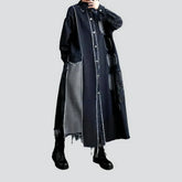 Long fashion jeans coat for women