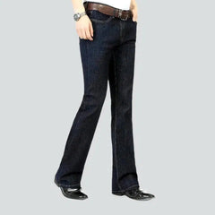 Low-waist bootcut jeans for men