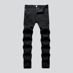 Monochrome skinny jeans for men