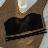 Women Strapless Invisible Push Up Bra