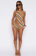 Lace Tie Two-Piece Pants Suit