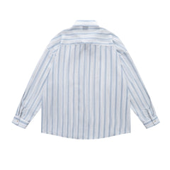 A Loose Casual Shirt With Gog Embroidery