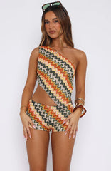 Lace Tie Two-Piece Pants Suit