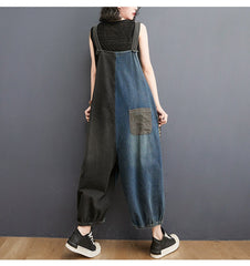 Vintage jeans overall for women
