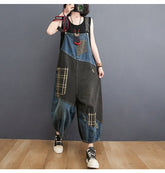 Vintage jeans overall for women