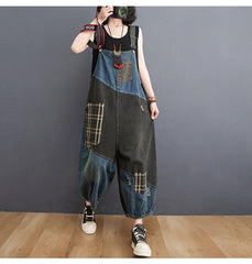 Vintage jeans overall for women