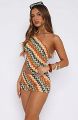 Lace Tie Two-Piece Pants Suit