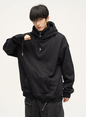 Exclusive Double Panel Hooded Zip Jacket
