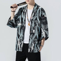 Etoiku Kimono Ocean Bird