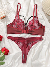 Red Lace Bra