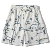 Cute Mouse Full Print Side Pockets Shorts