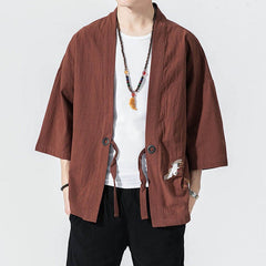 Sab Cardigan Kimono Brown