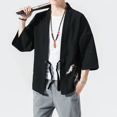 Sab Cardigan Kimono Black