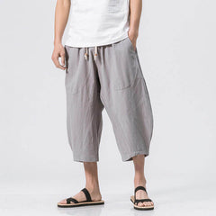 Sekino Cropped Pants Gray