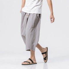 Sekino Cropped Pants Gray