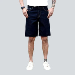 Selvedge 10oz men's jean shorts