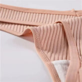 Sexy Ribbed Thong