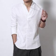 Shinu Sleeve Shirt White