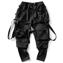Dark Urban Techwear Cargo Pants