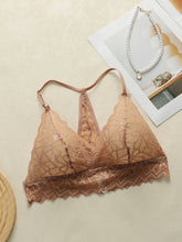 Single layer lace without steel ring beautiful back lace women's Underwear