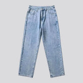 Stonewashed men's jeans